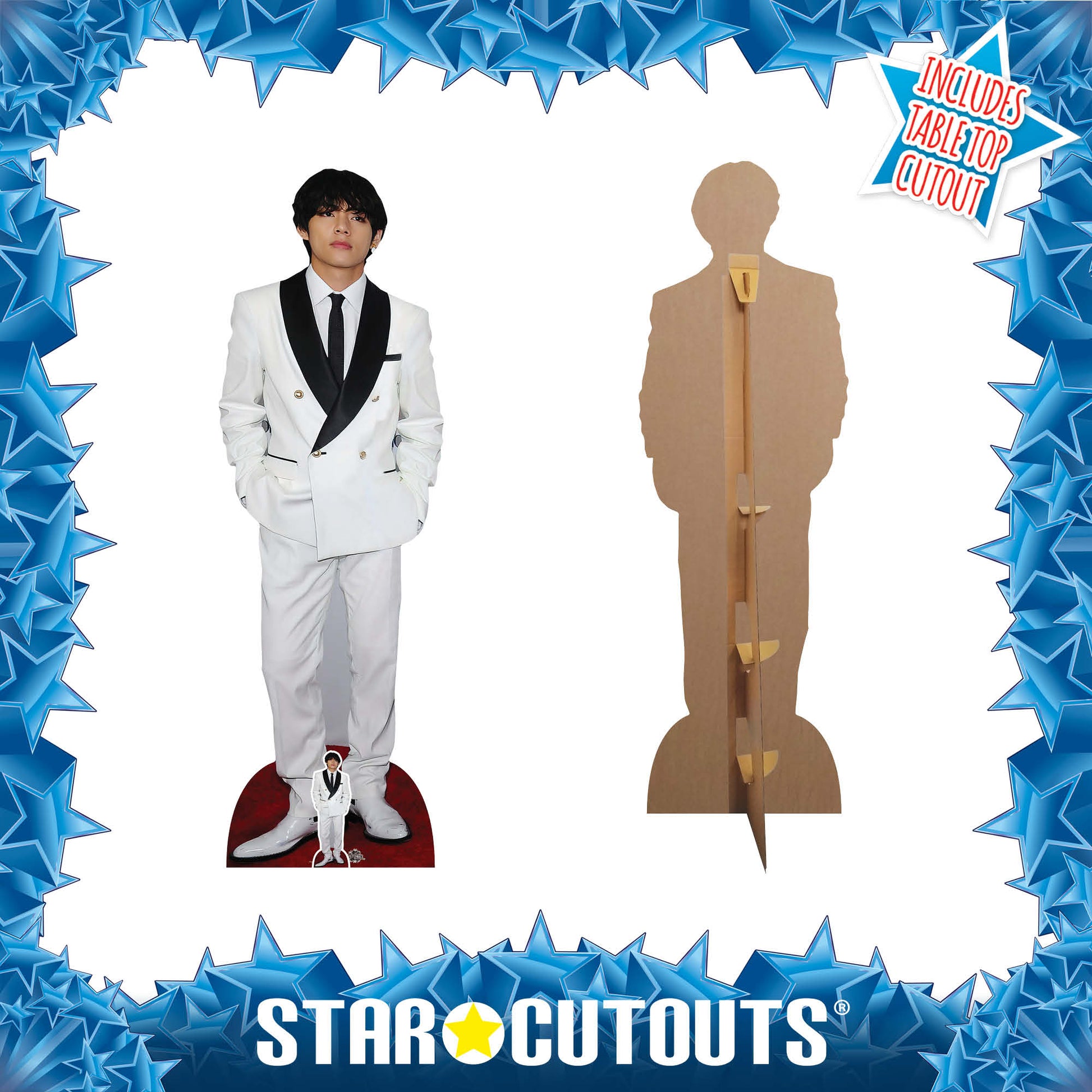 V Bangtan Boys BTS Cardboard Cutout Kim Tae-hyung - mycardboardcutout