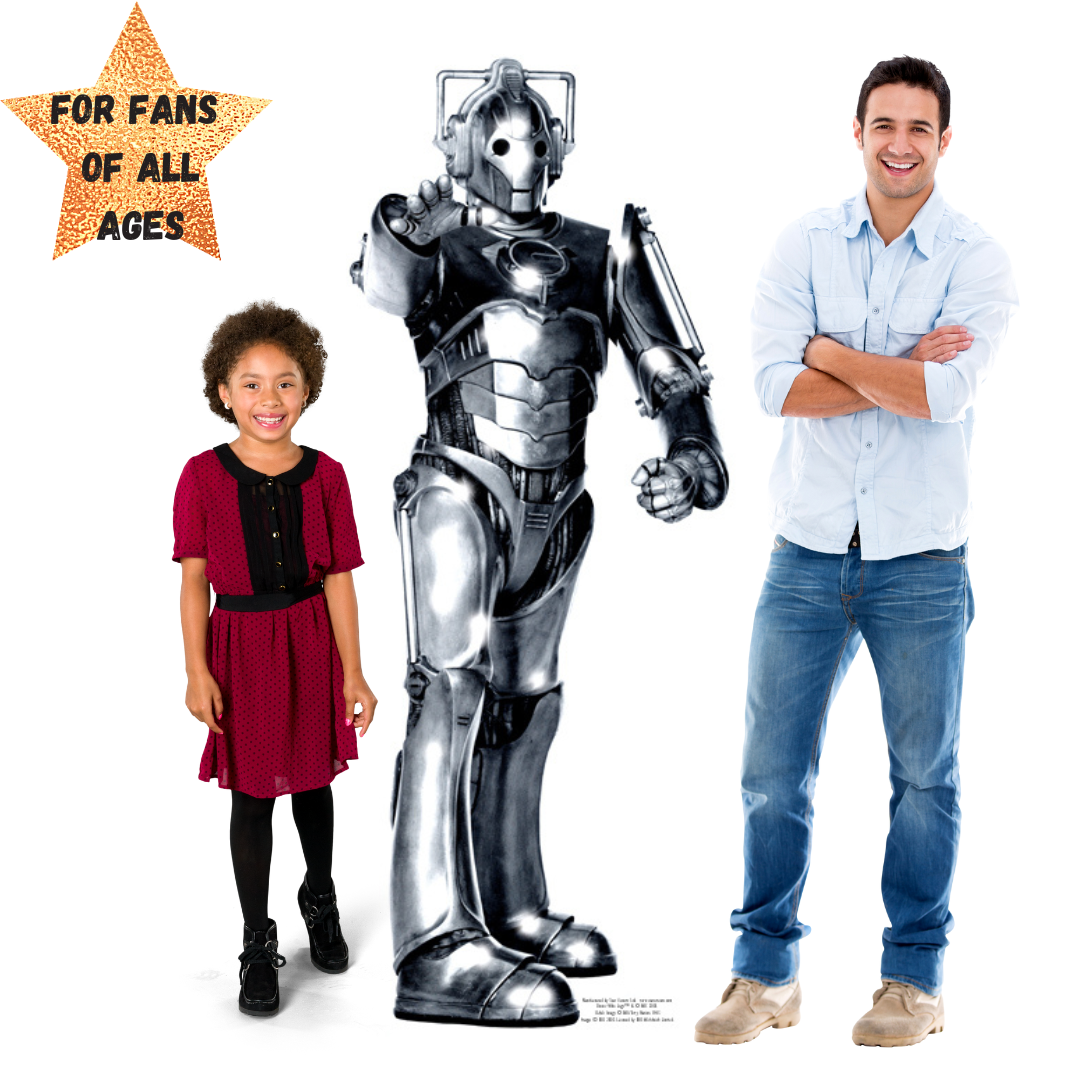 SC010 Cyberman Cardboard Cutout