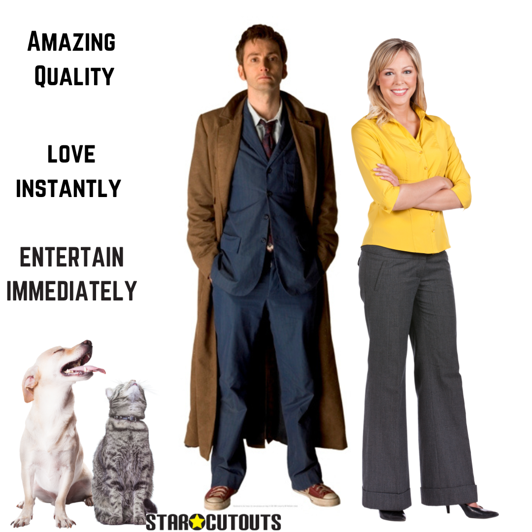 The Doctor David Tennant Cardboard Cutout - mycardboardcutout