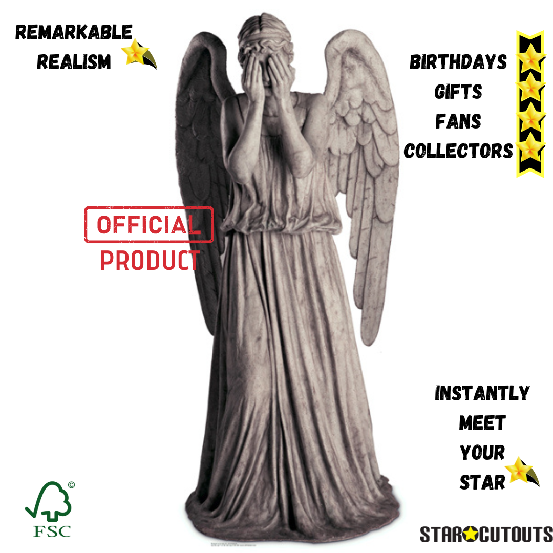 Weeping Angel Blink Angel Cardboard Cutout