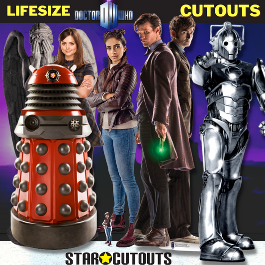 SC204 Dalek Drone Red Cardboard Cutout - mycardboardcutout