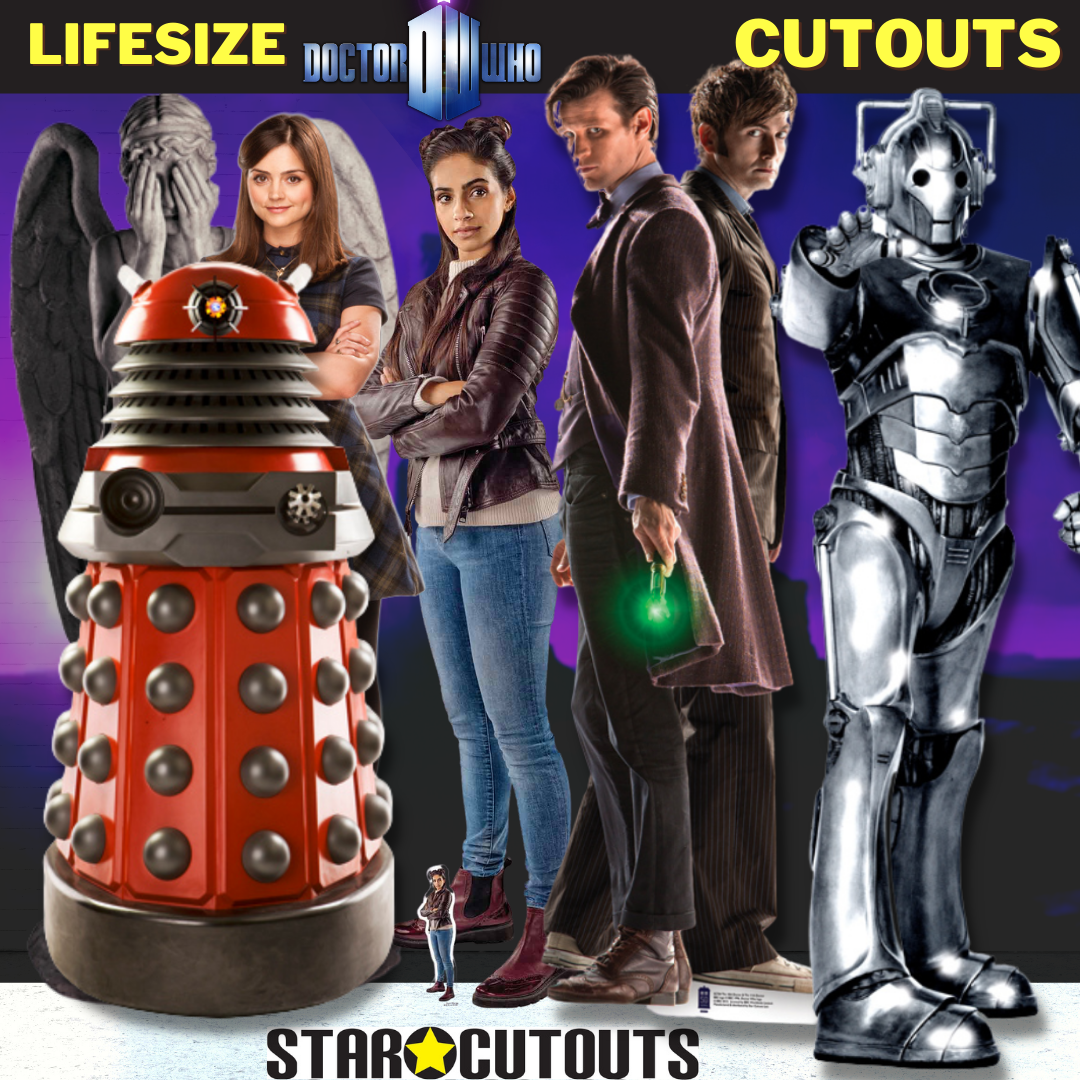 Supreme Dalek Red Dalek Cardboard Cutout MyCardboardCutout