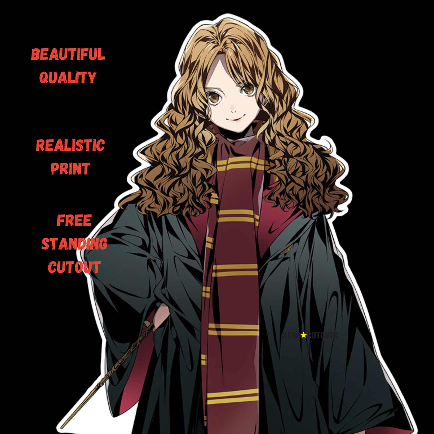 Hermione Granger Anime Style Cardboard Cutout - mycardboardcutout