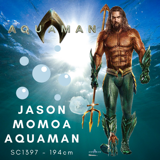 Aquaman Jason Momoa Cardboard Cutout