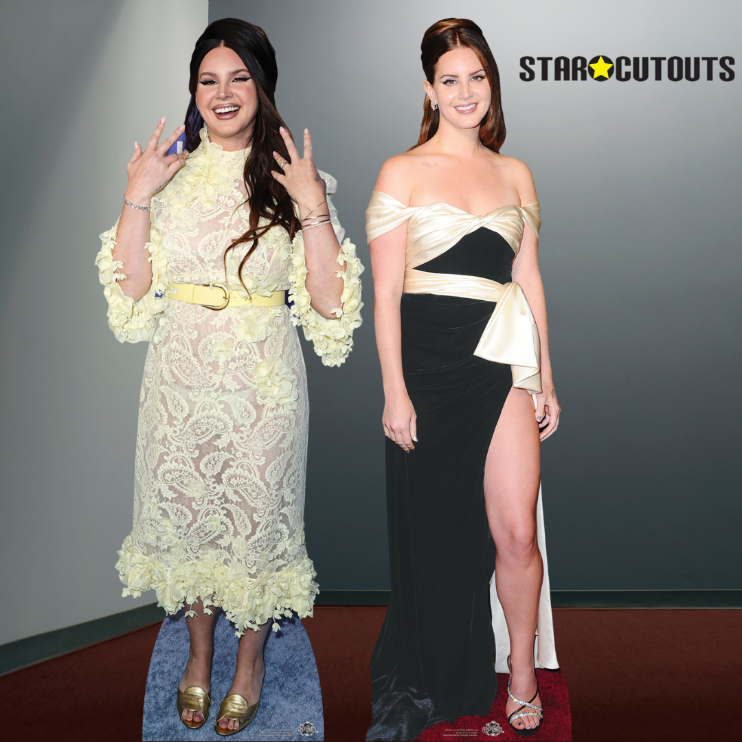 CS1131 Lana Del Rey Height 171cm Cardboard Cutout with Mini - mycardboardcutout