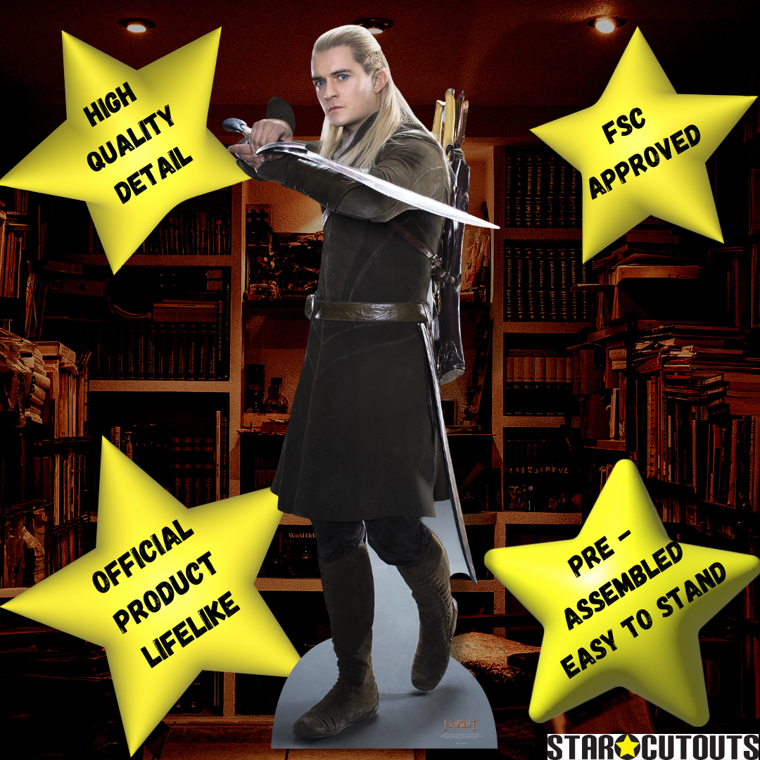 Legolas Sword The Hobbit Cardboard Cutout Lifesize