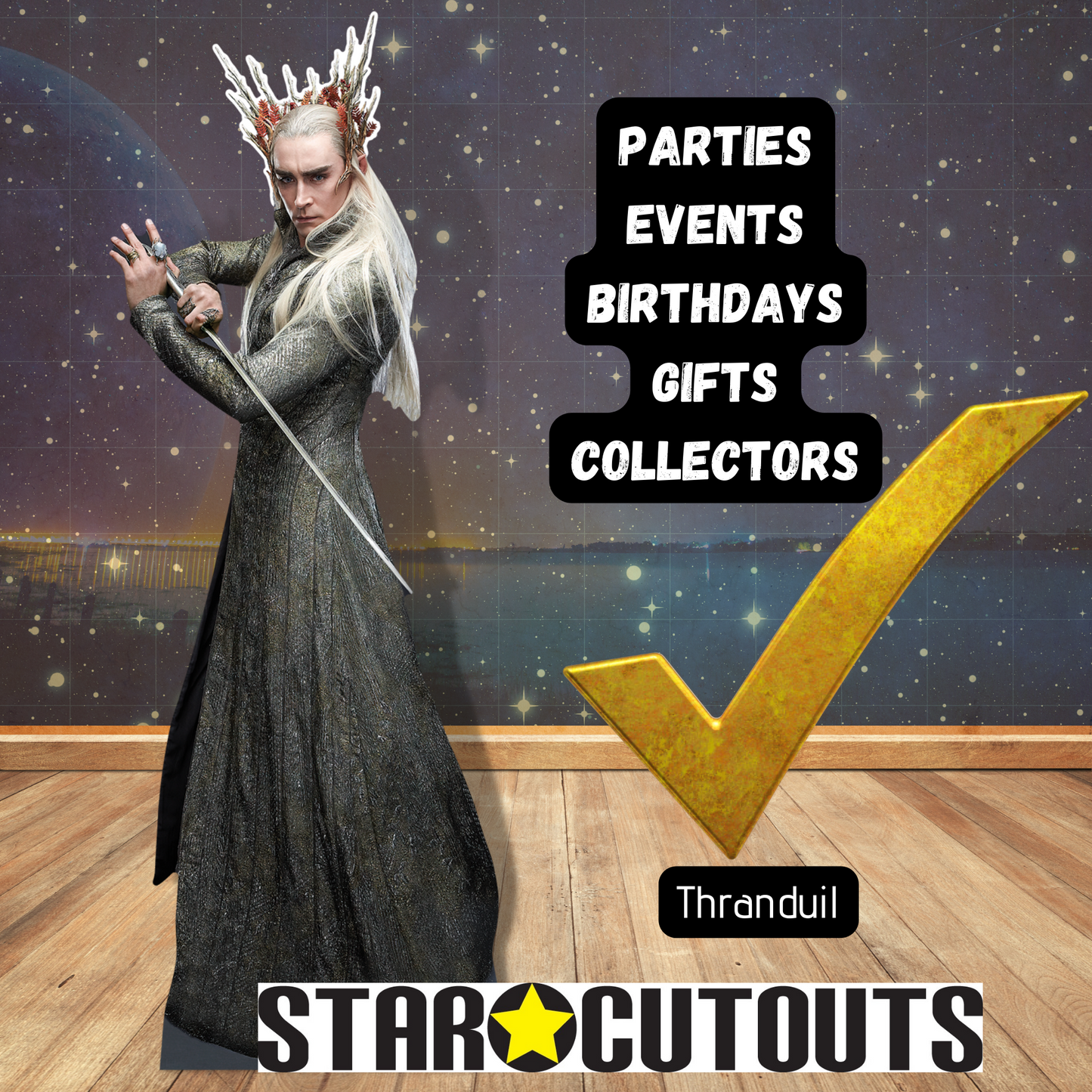 Thranduil Hobbit Cardboard Cutout - mycardboardcutout