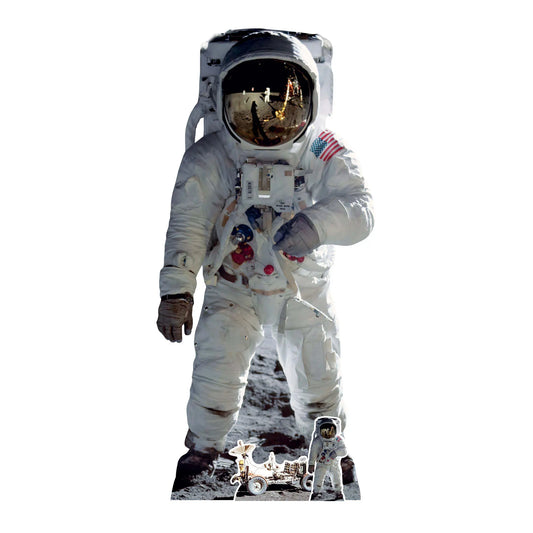 Lifesize Buzz Aldrin Astronaut Cutout - mycardboardcutout