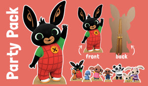 Bing Party Decoration Pack With Six Mini Party Decorations - mycardboardcutout