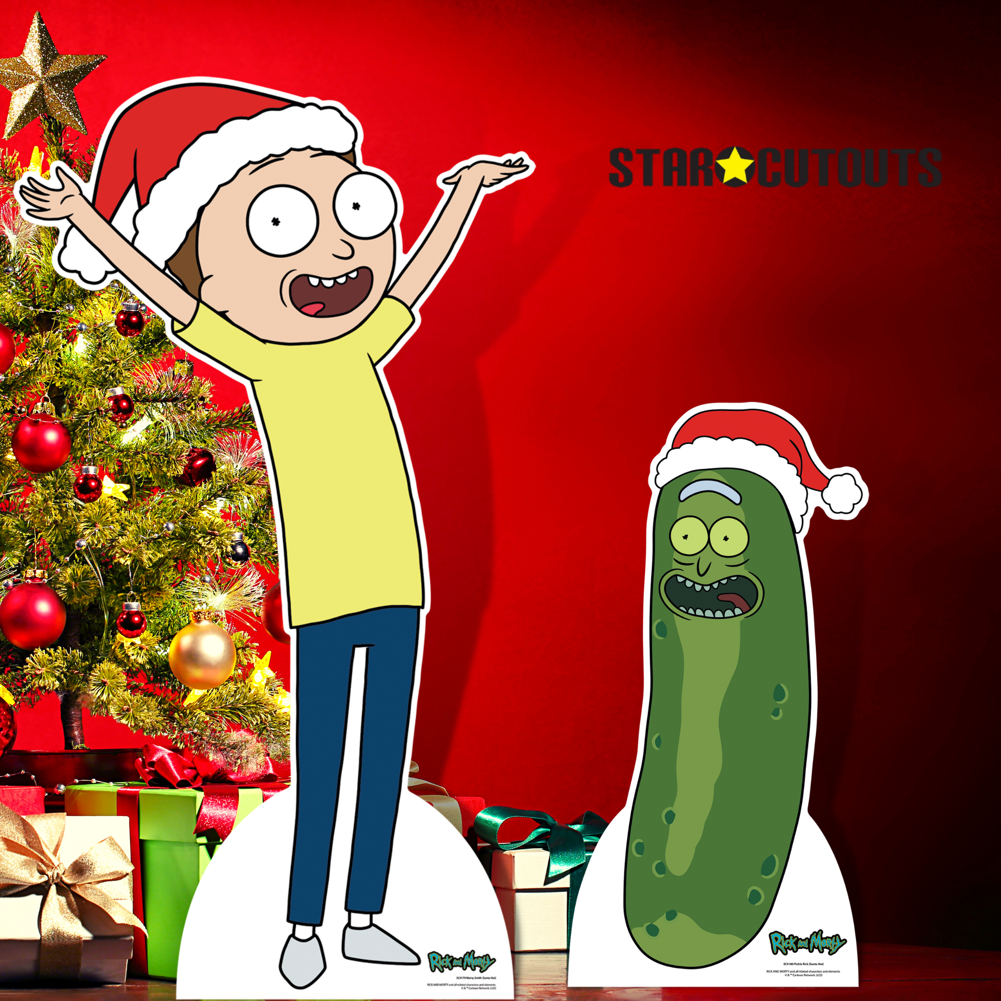 
Christmas Pickle Rick and Morty