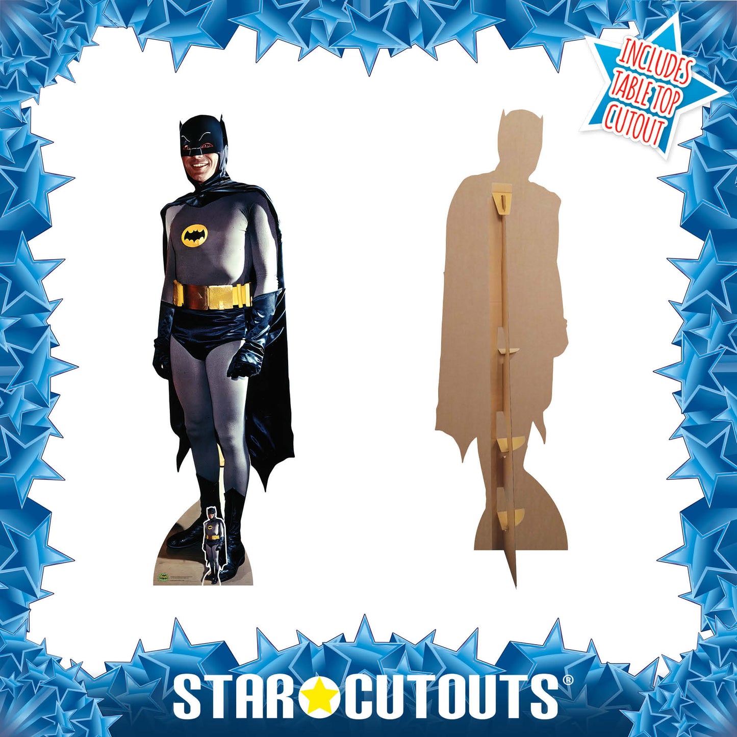 Batman 1966 Adam West Cardboard Cutout - mycardboardcutout