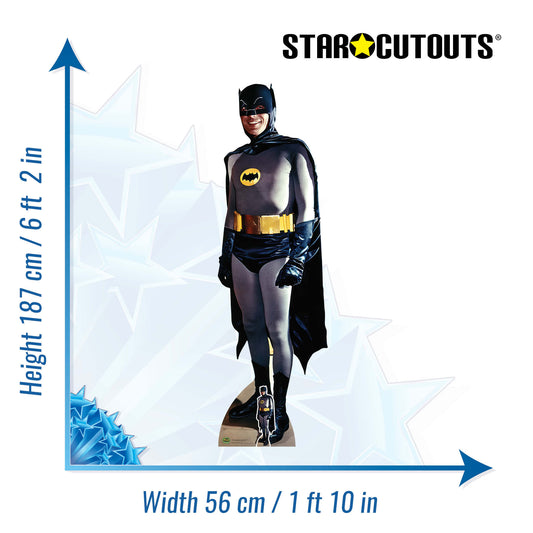Batman 1966 Adam West Cardboard Cutout - mycardboardcutout
