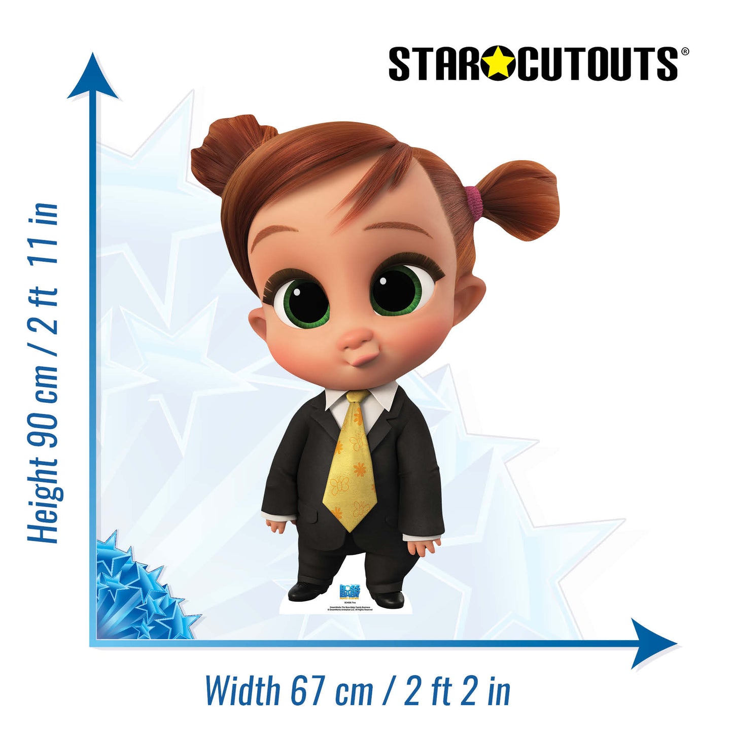 Tina Boss Baby Cardboard Cutout - mycardboardcutout