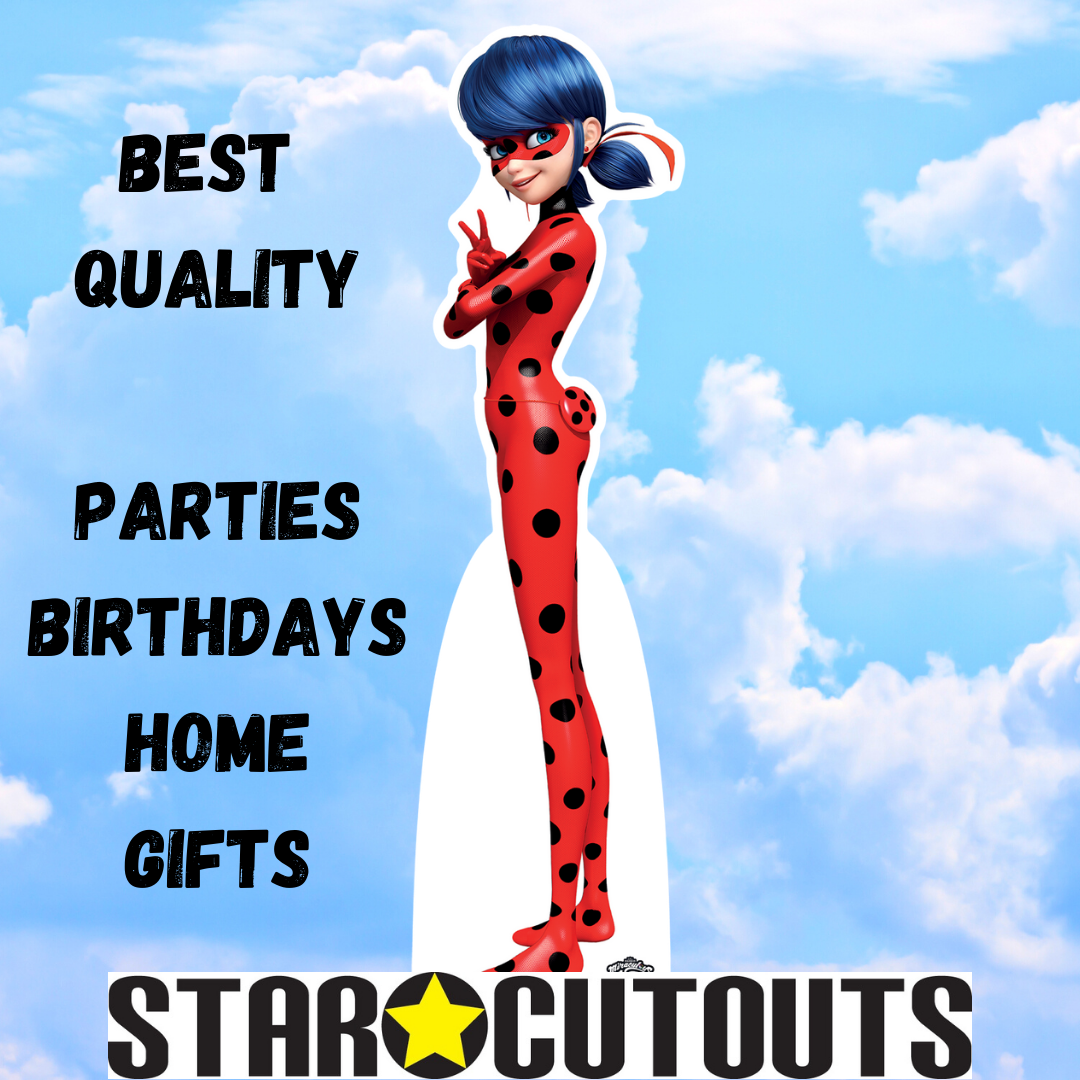Ladybug Cardboard Cutout Miraculous Tales of Ladybug & Cat Noir - mycardboardcutout