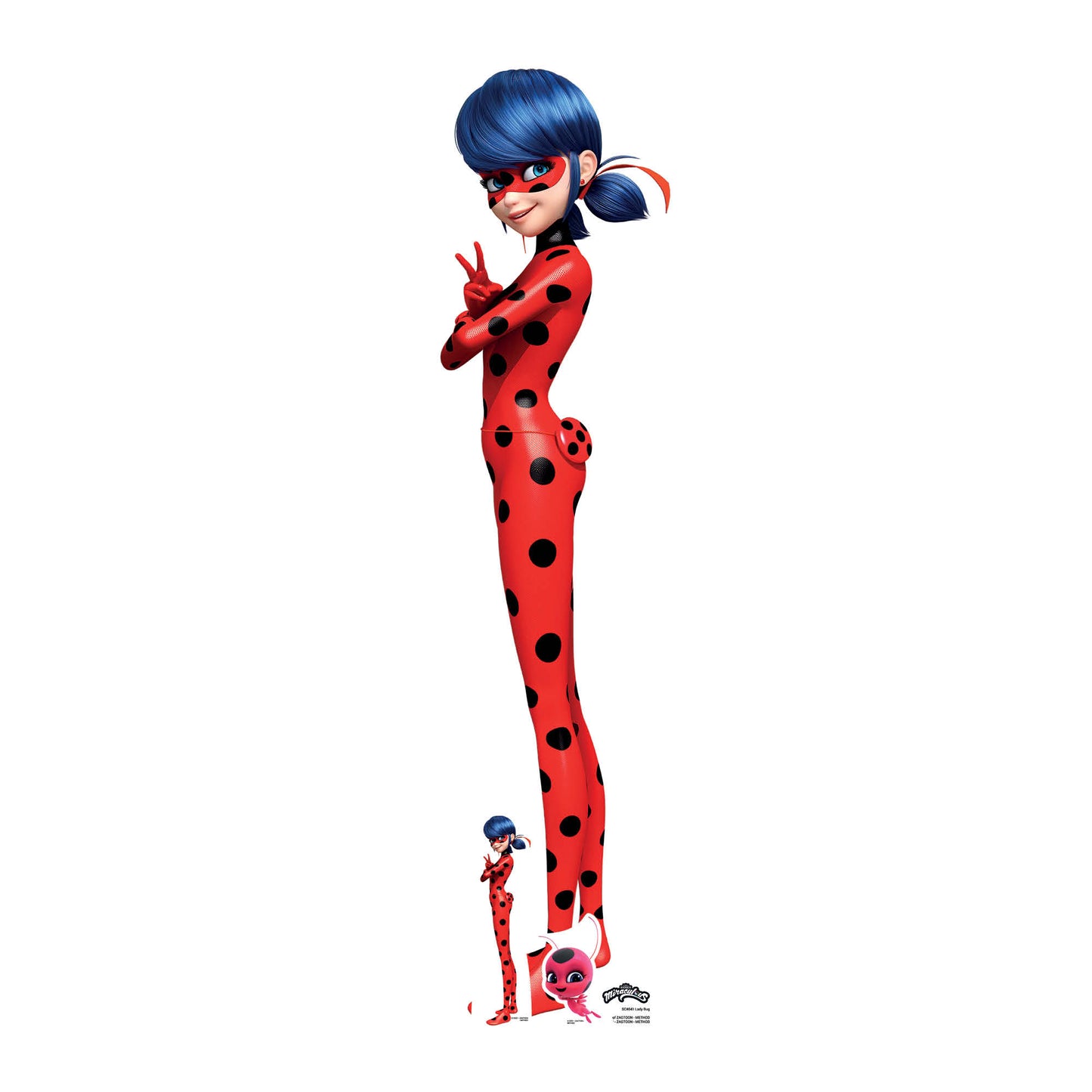 Ladybug Cardboard Cutout Miraculous Tales of Ladybug & Cat Noir - mycardboardcutout