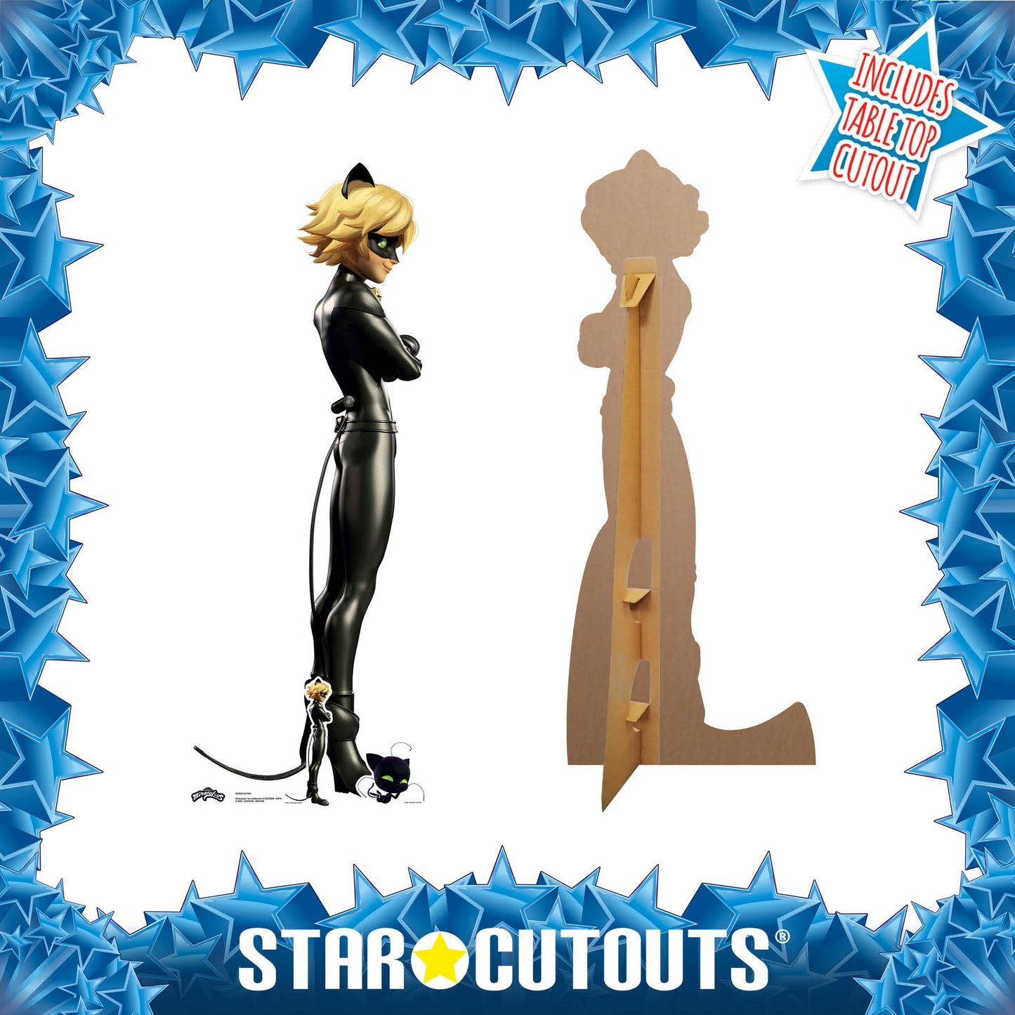 Cat Noir Cardboard Cutout Miraculous Tales of Ladybug & Cat Noir - mycardboardcutout