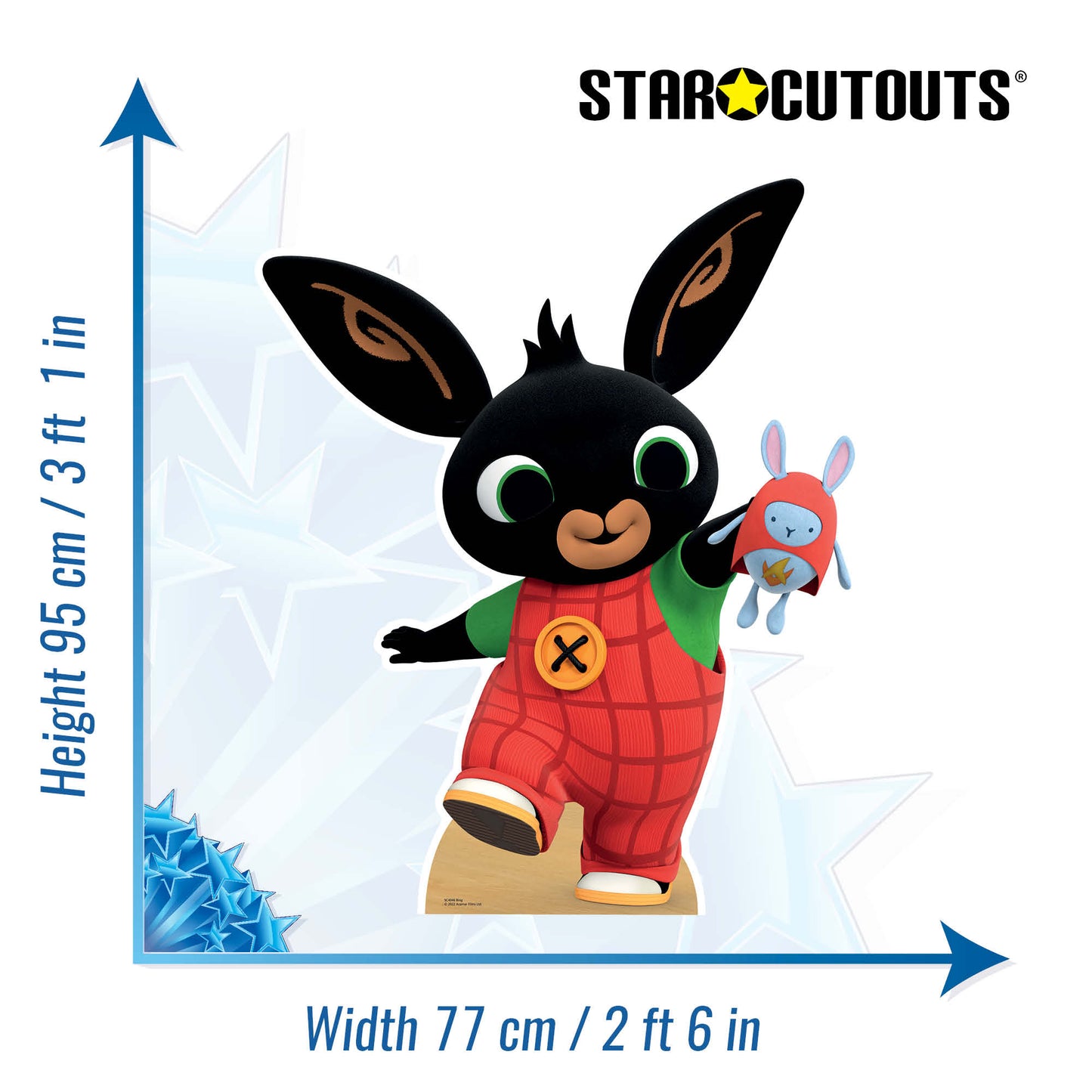 Bing Bunny Rabbit Cardboard Cutout - mycardboardcutout