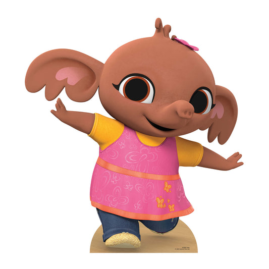Sula Baby Elephant Cardboard Cutout Official Bing Toy - mycardboardcutout