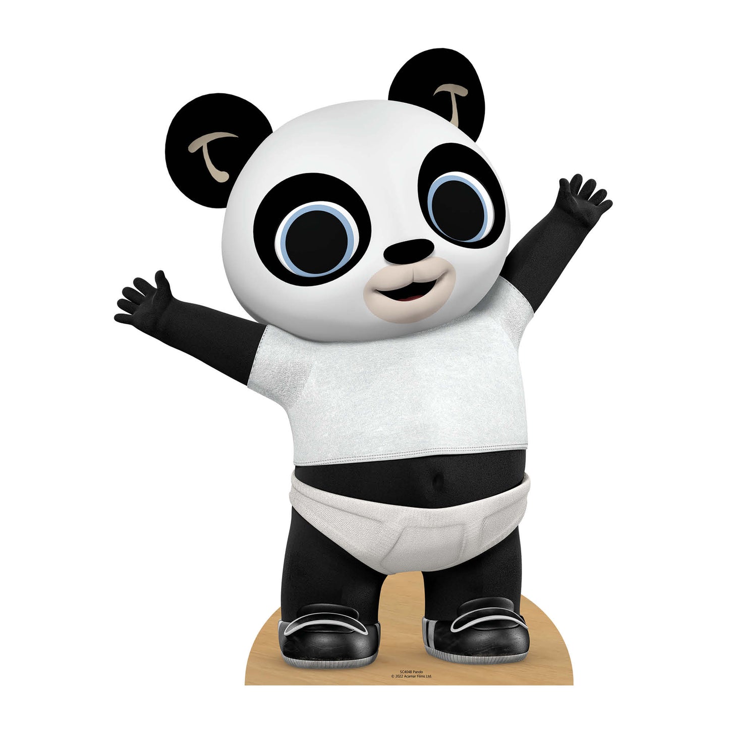 Pando Baby Panda Cardboard Cutout Bing TV Cardboard Cutout - mycardboardcutout