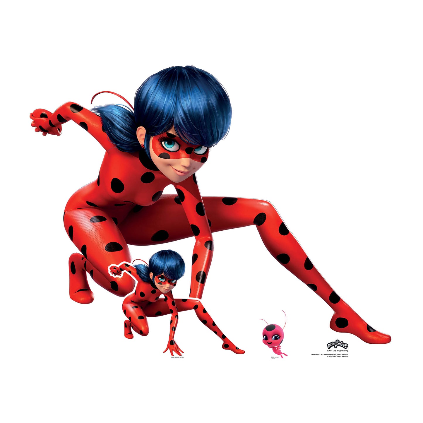 Lady Bug Super Pose Cardboard Cutout Miraculous Tales of Ladybug & Cat Noir - mycardboardcutout