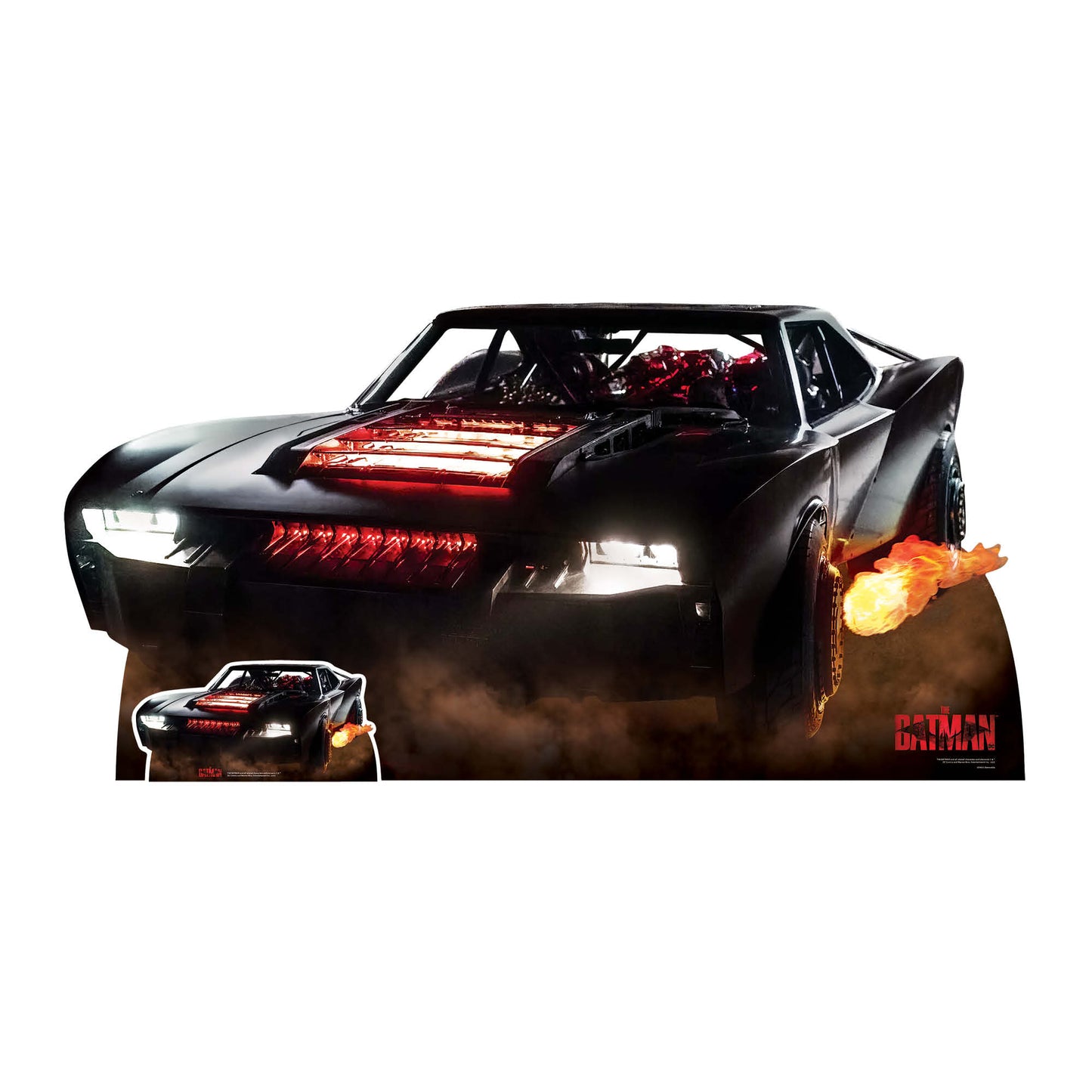 Batmobile The Batman Film 2022 Lifesize Cardboard Cutout - mycardboardcutout