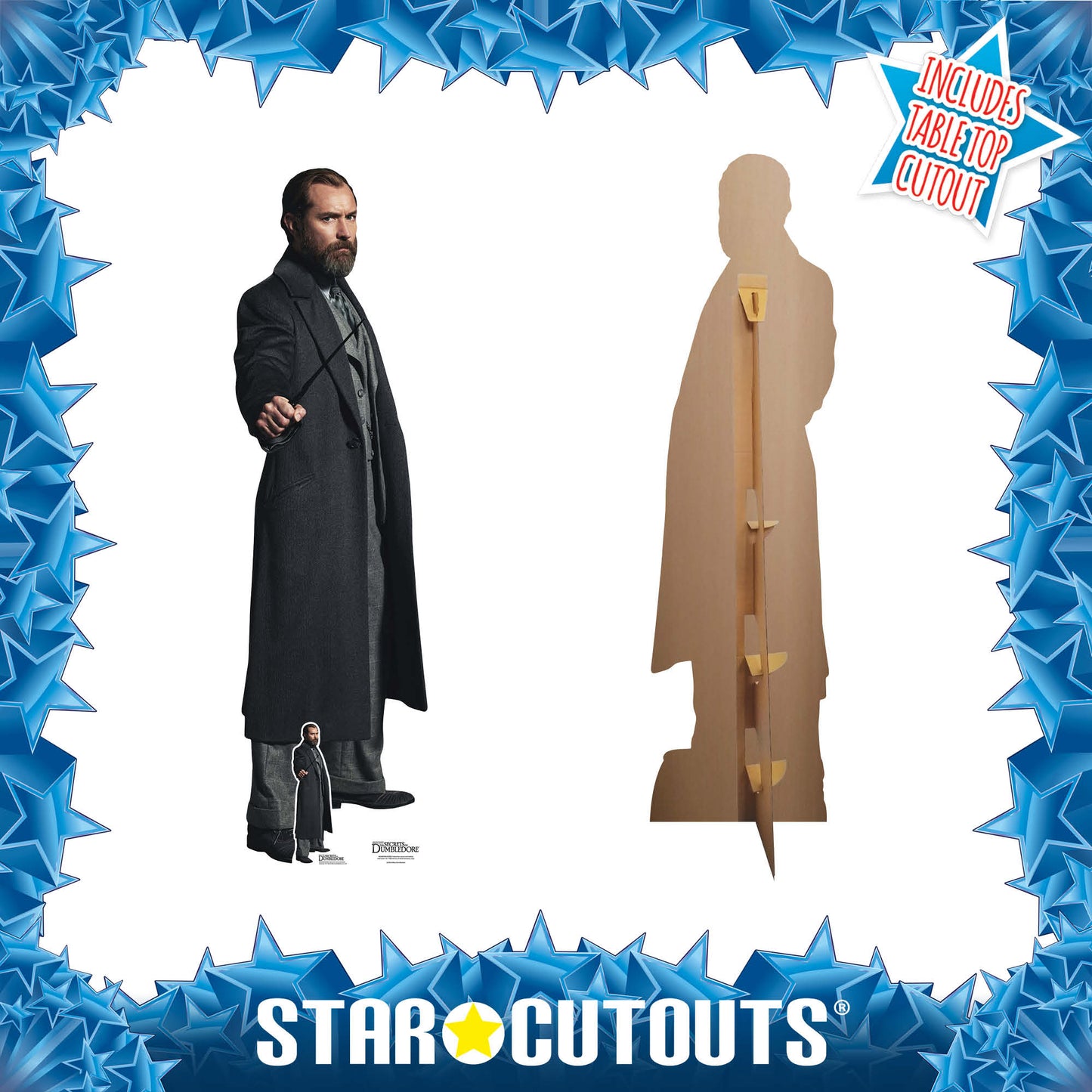 Dumbledore Jude Law The Secrets of Dumbledore Cardboard Cutout Lifesize - mycardboardcutout