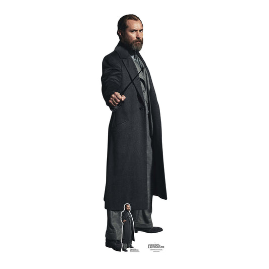Dumbledore Jude Law The Secrets of Dumbledore Cardboard Cutout Lifesize - mycardboardcutout