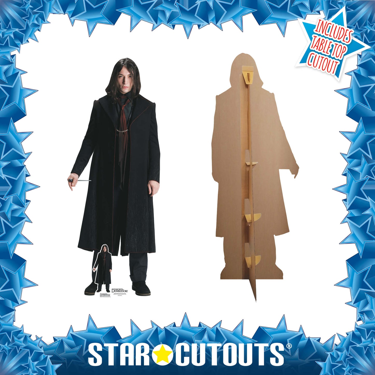 Credence Ezra Miller The Secrets of Dumbledore Cardboard Cutout Lifesize - mycardboardcutout