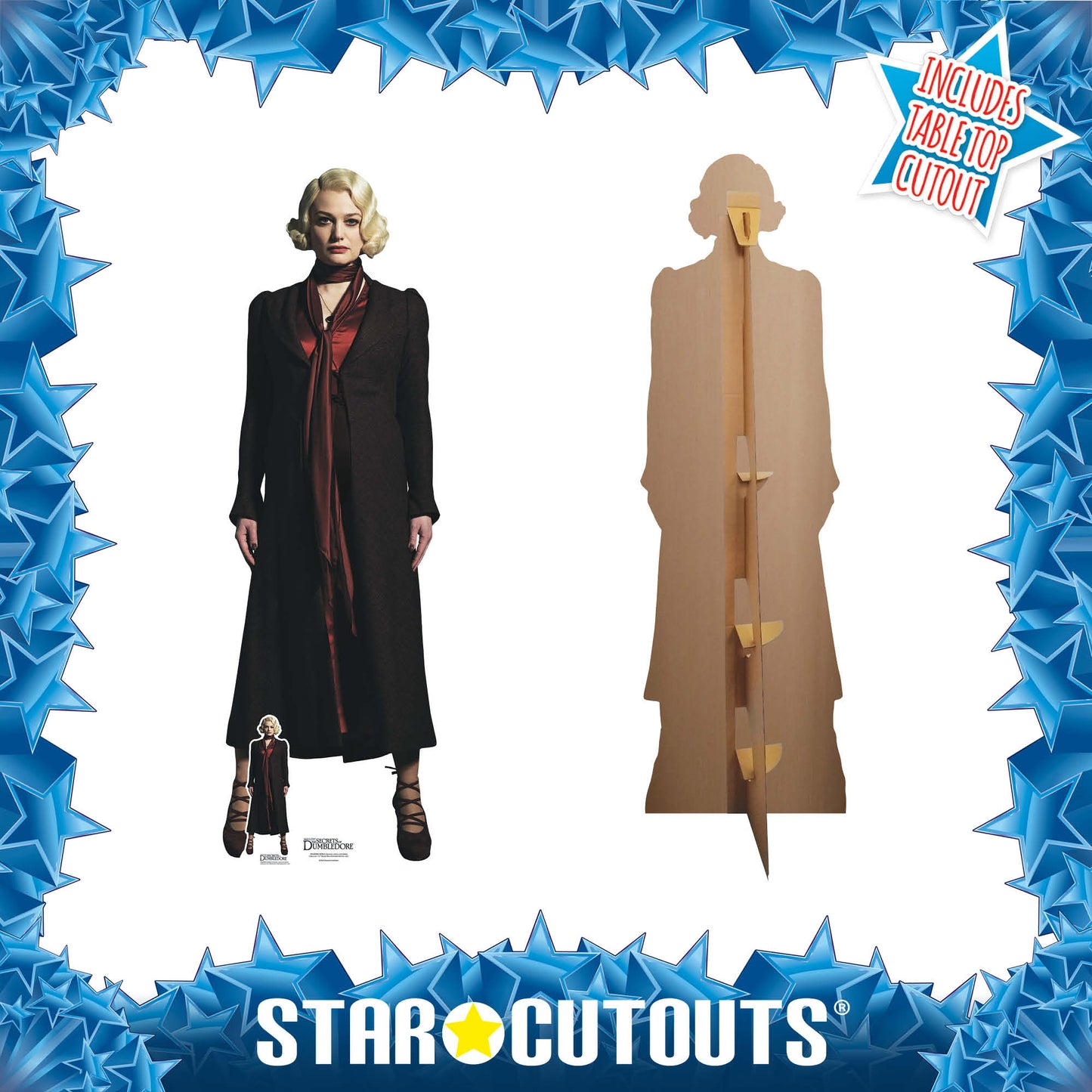 Queenie Goldstein Alison Sudol The Secrets of Dumbledore Cardboard Cutout Lifesize - mycardboardcutout