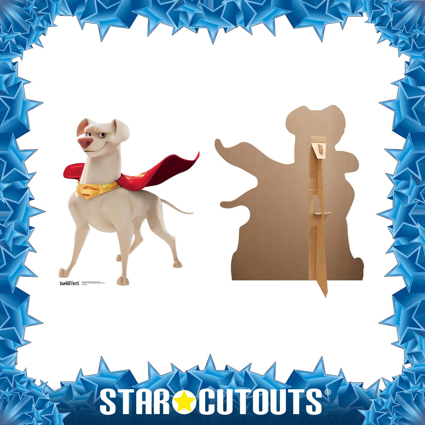 Krypto Superman's Dog DC League of Super Pets Cardboard Cutout - mycardboardcutout