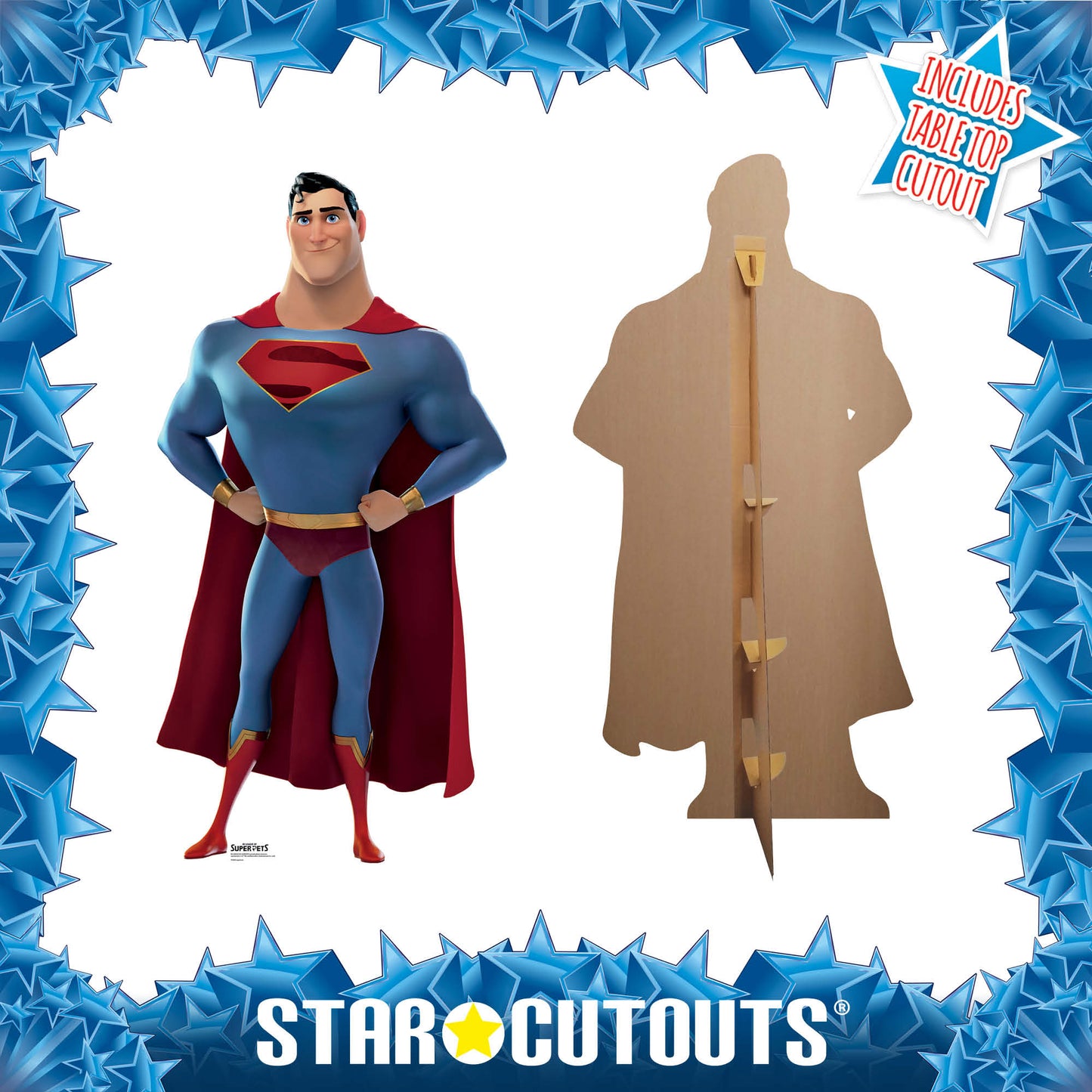 Superman DC League of Super Pets Cardboard Cutout
