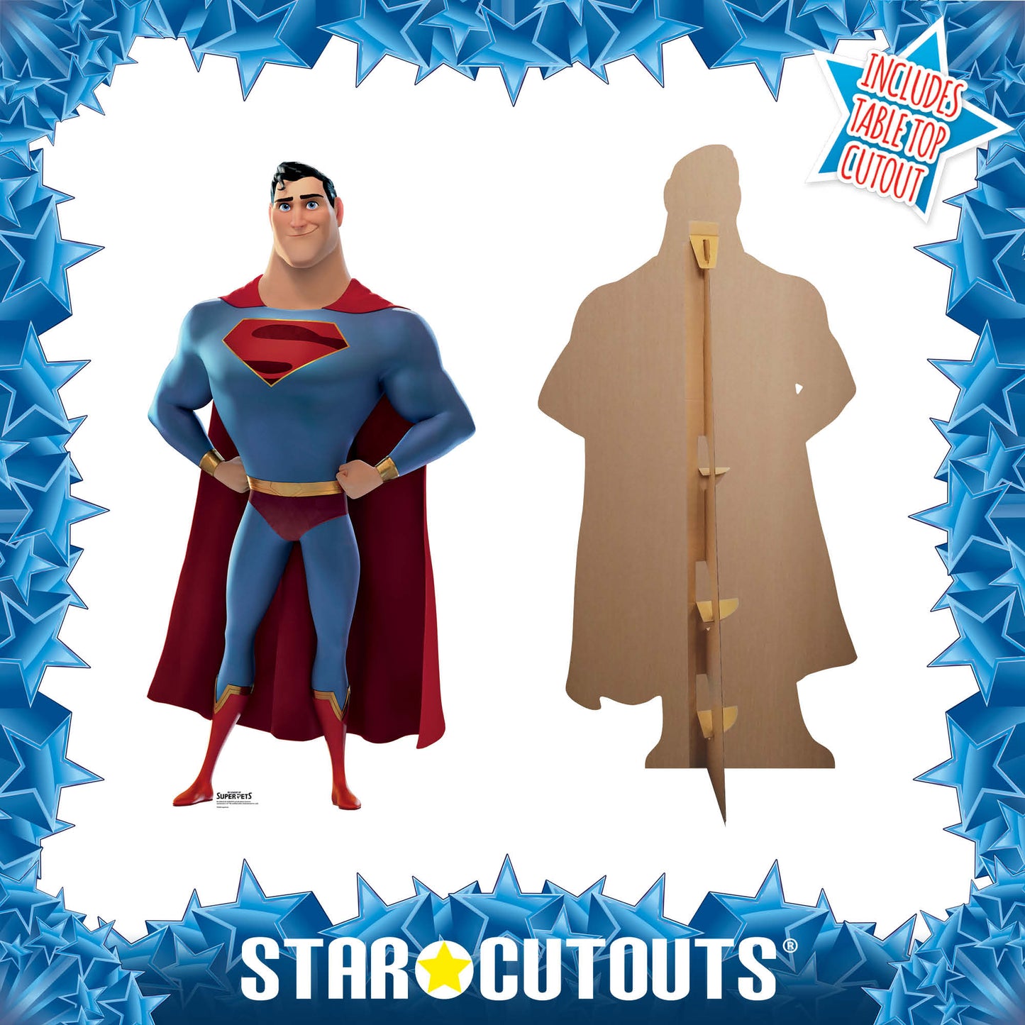 Superman DC League of Super Pets Cardboard Cutout - mycardboardcutout