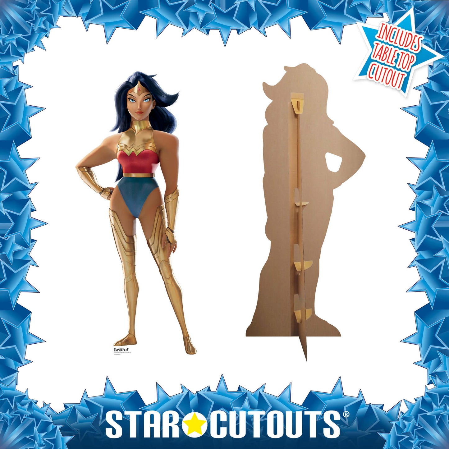 Wonder Woman DC League of Super Pets Cardboard Cutout - mycardboardcutout
