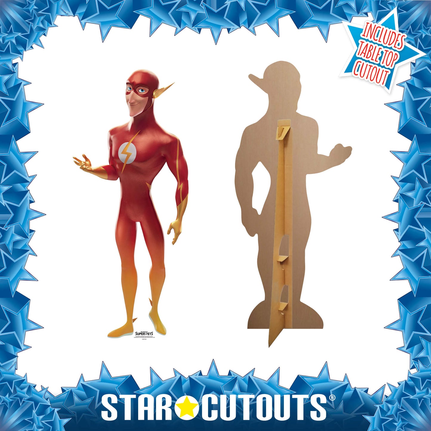 The Flash DC League of Super Pets Cardboard Cutout