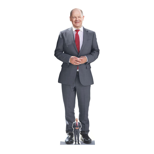 Olaf Scholz German Chancellor Cardboard Cutout Politician - mycardboardcutout