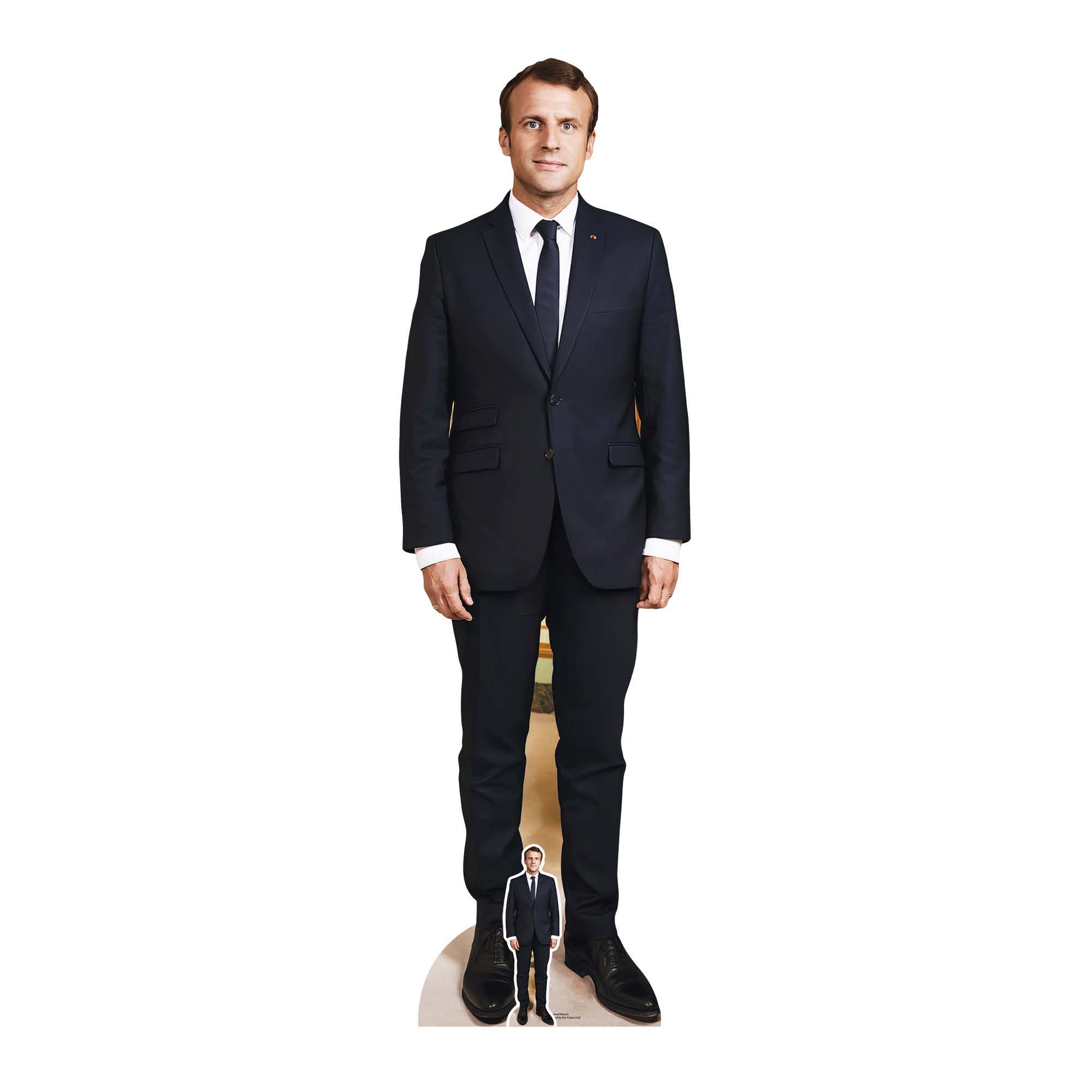French President Emmanuel Macron Cardboard Cutout Politician - mycardboardcutout