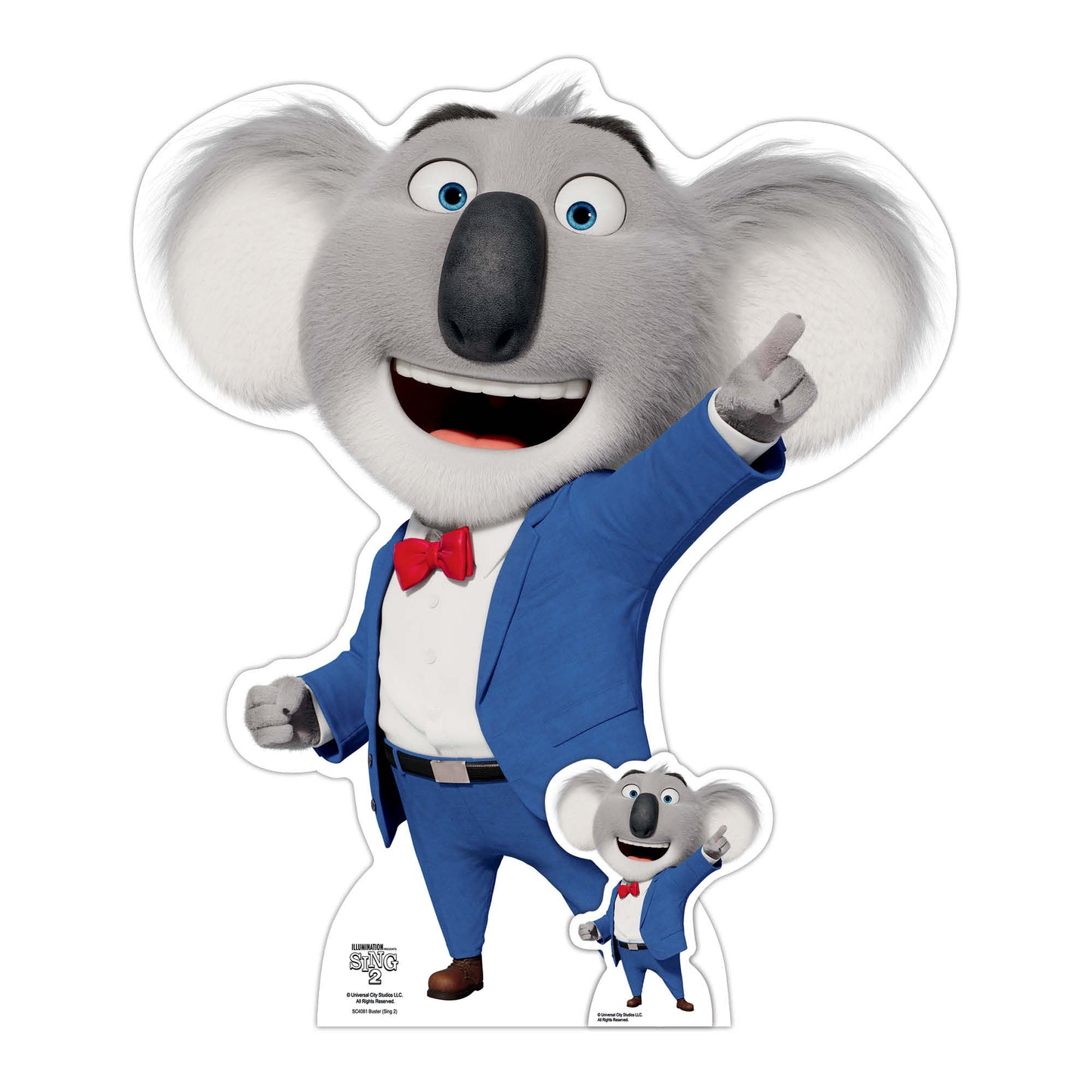 Buster Koala Sing 2 Cardboard Cutout Official - mycardboardcutout