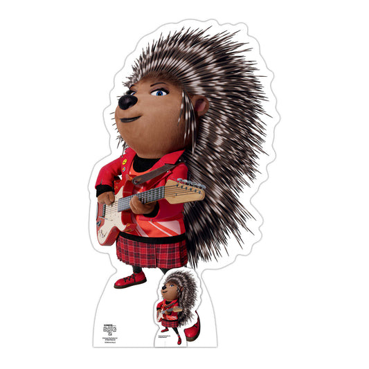 Ash Porcupine Sing 2 Cardboard Cutout Official - mycardboardcutout