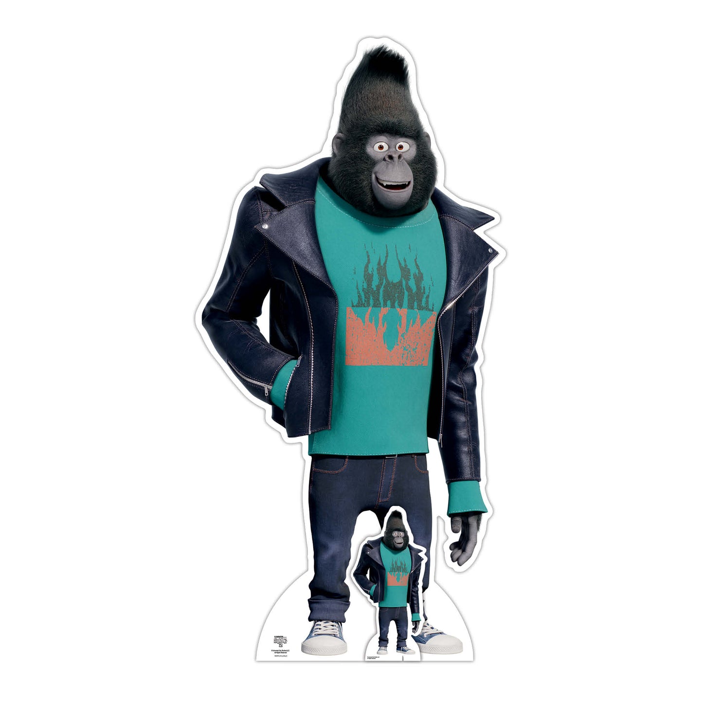 Johnny Mountain Gorilla Sing 2 Cardboard Cutout Official - mycardboardcutout