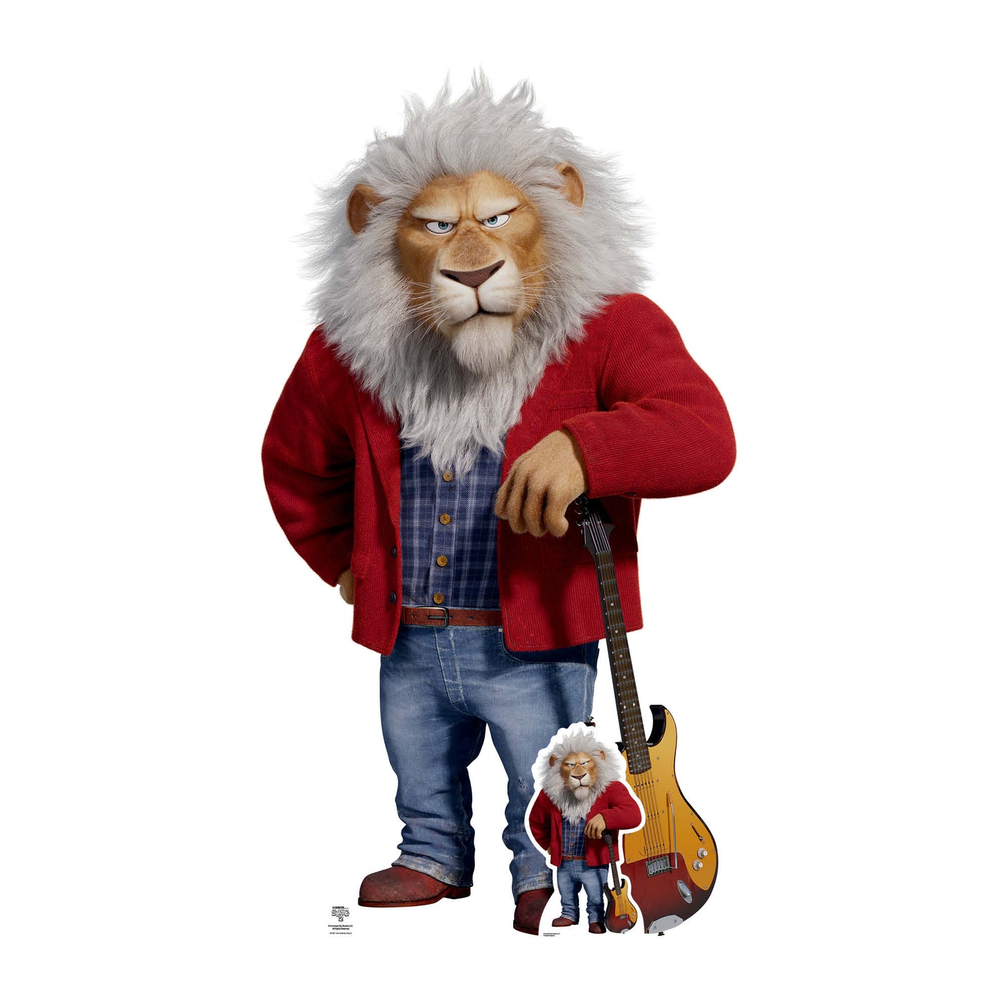 Clay Calloway Bono Lion Sing 2Cardboard Cutout Official - mycardboardcutout