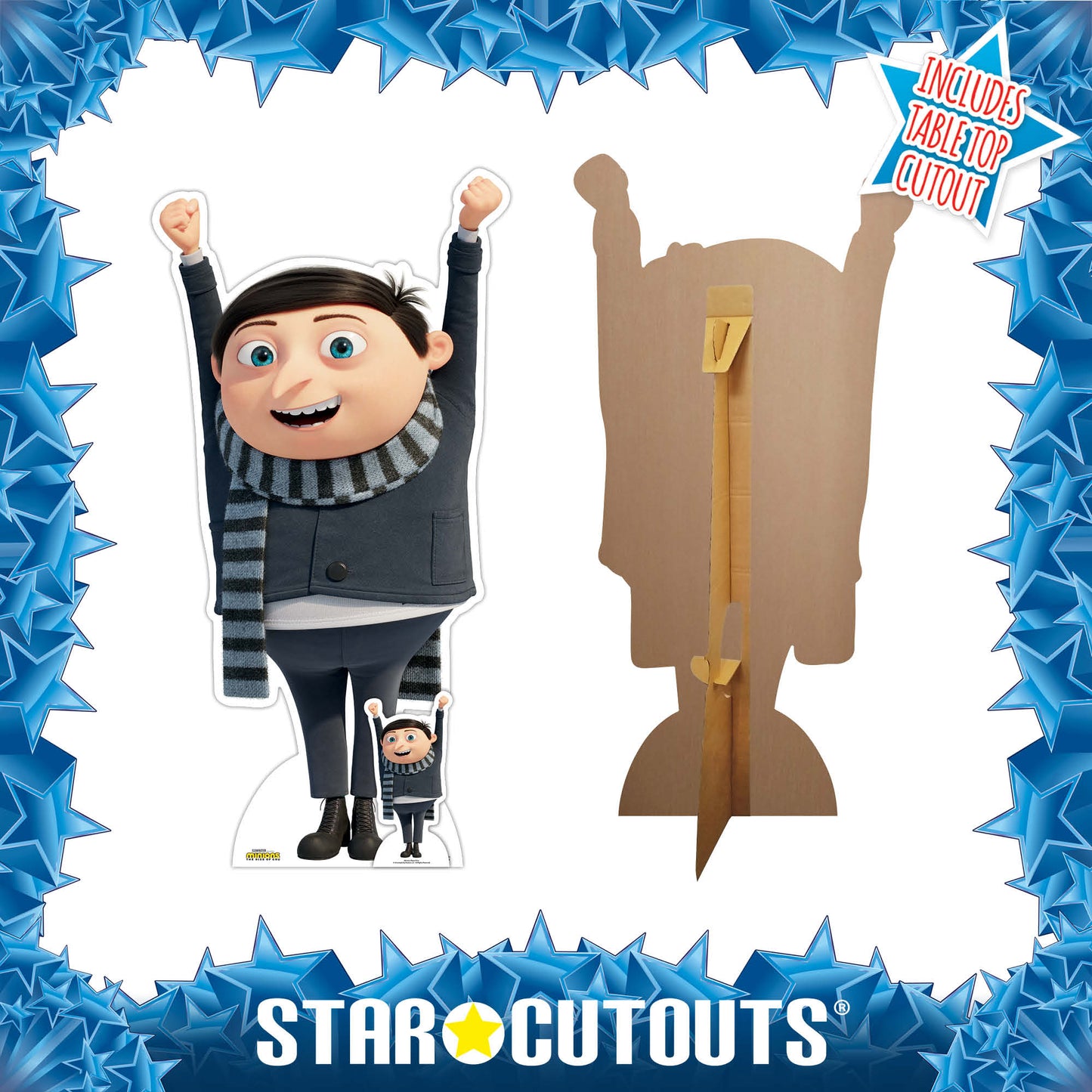 Young Gru Minions 2 Despicable Me and Minions Cardboard Cutout - mycardboardcutout