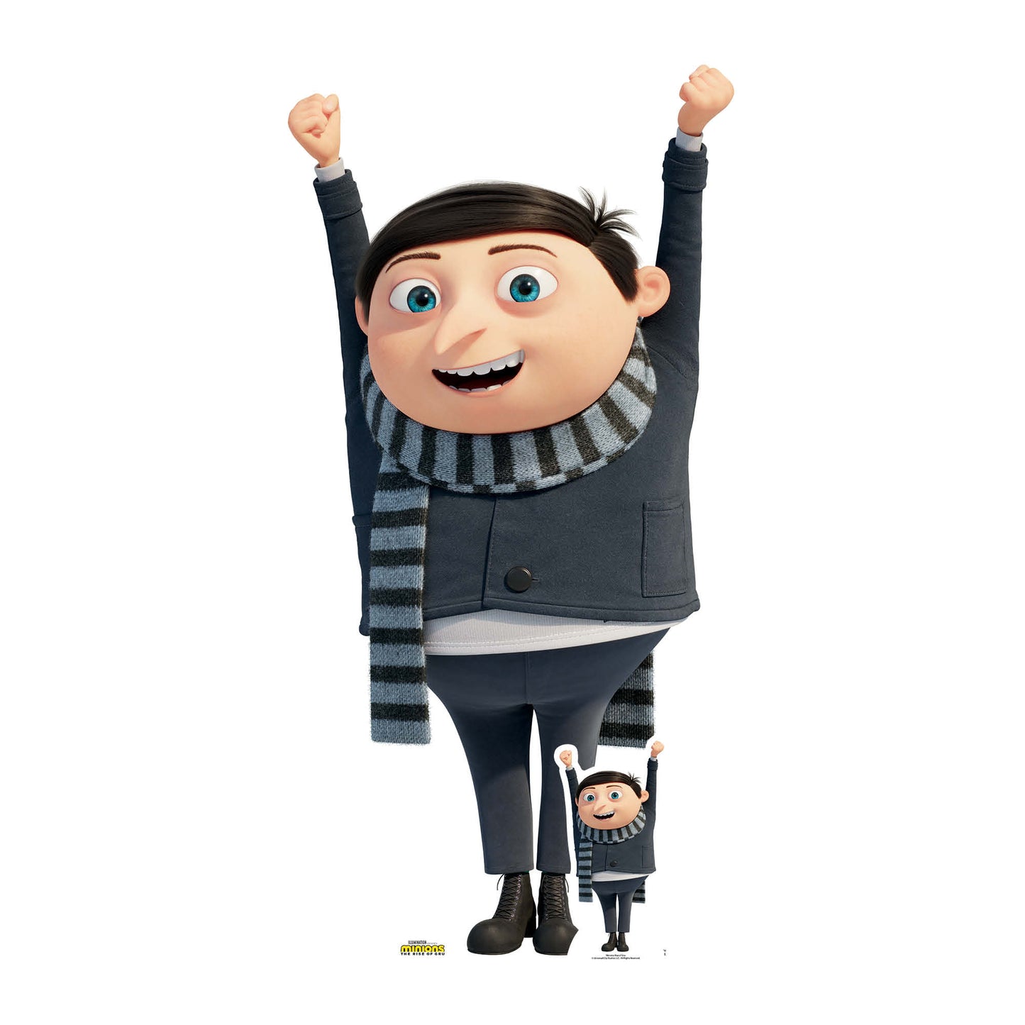 Young Gru Minions 2 Despicable Me and Minions Cardboard Cutout - mycardboardcutout