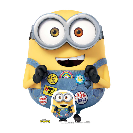 Little Brother Bob Minions 2 Despicable Me and Minions Cardboard Cutout - mycardboardcutout