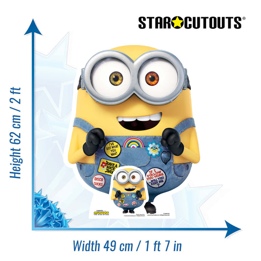 Little Brother Bob Minions 2 Despicable Me and Minions Cardboard Cutout - mycardboardcutout