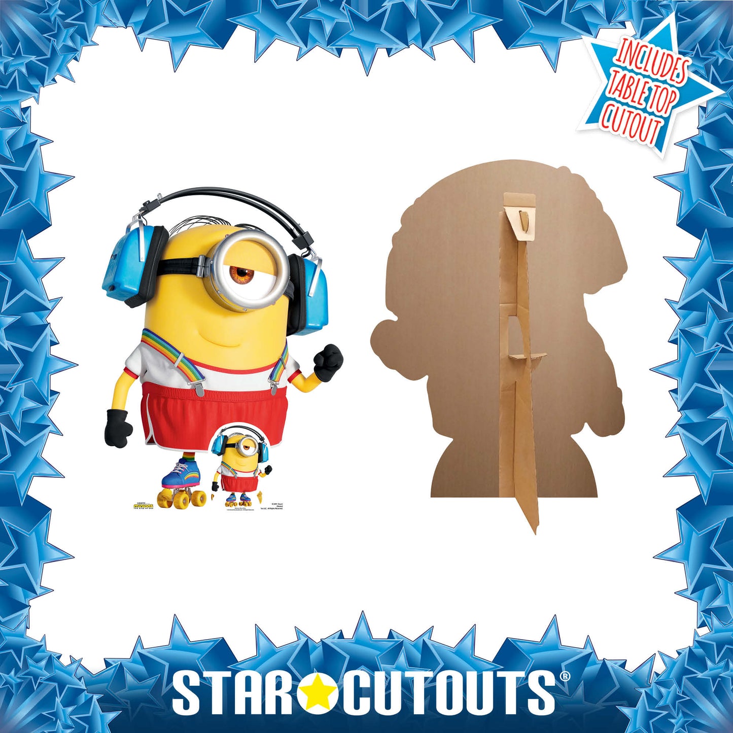 Stuart Skates Minions 2 Despicable Me and Minions Cardboard Cutout - mycardboardcutout
