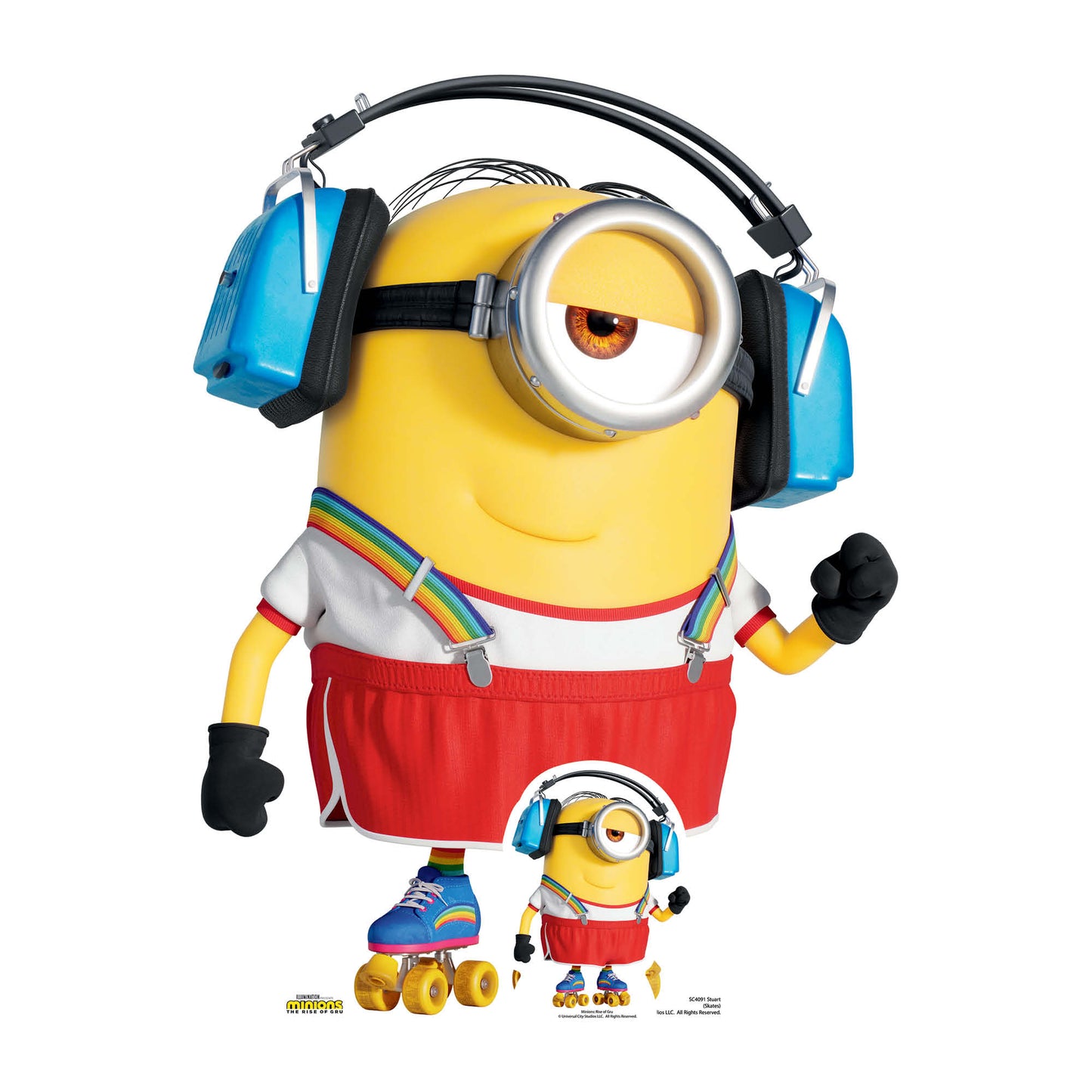 Stuart Skates Minions 2 Despicable Me and Minions Cardboard Cutout - mycardboardcutout
