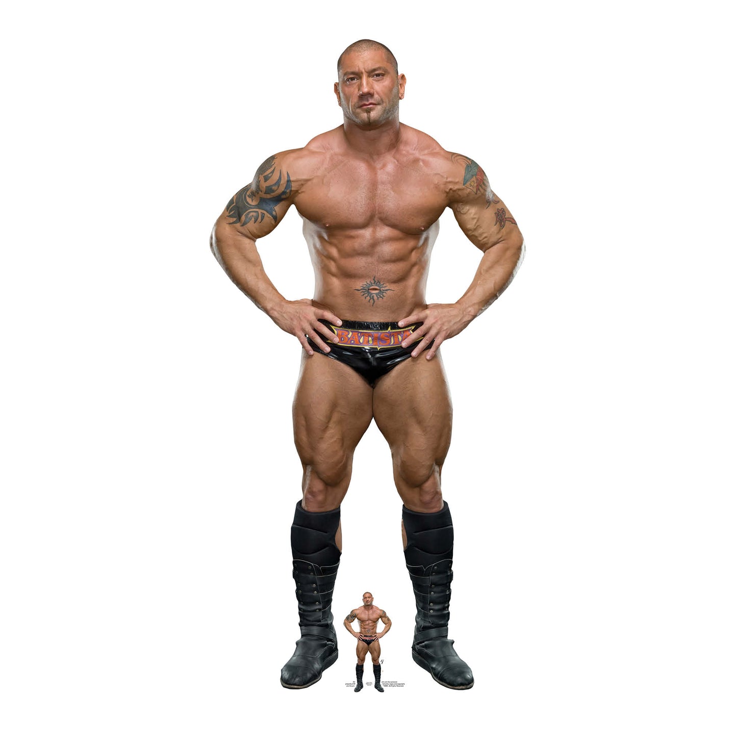 Batista WWE Cardboard Cutout Lifesize - mycardboardcutout