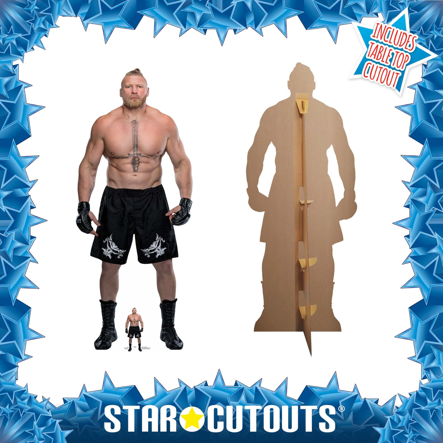 Brock Lesnar WWE Cardboard Cutout Lifesize - mycardboardcutout