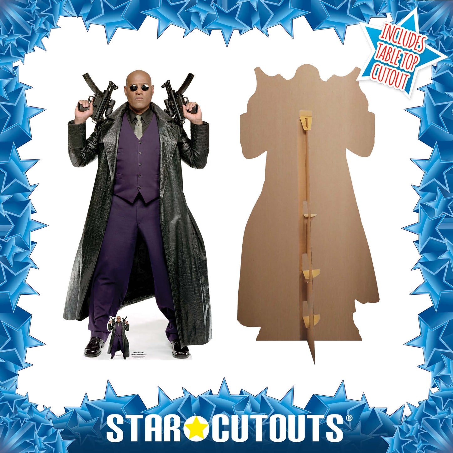 Morpheus Matrix Laurence Fishburne Cardboard Cutout - mycardboardcutout