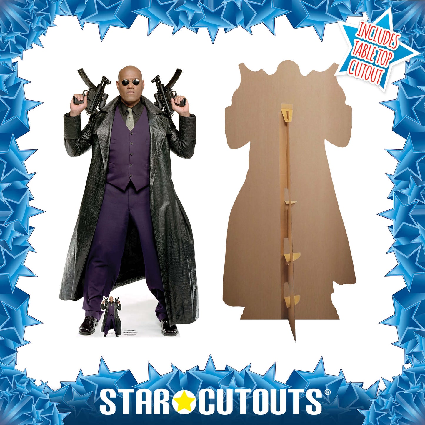 Morpheus Matrix Laurence Fishburne Cardboard Cutout